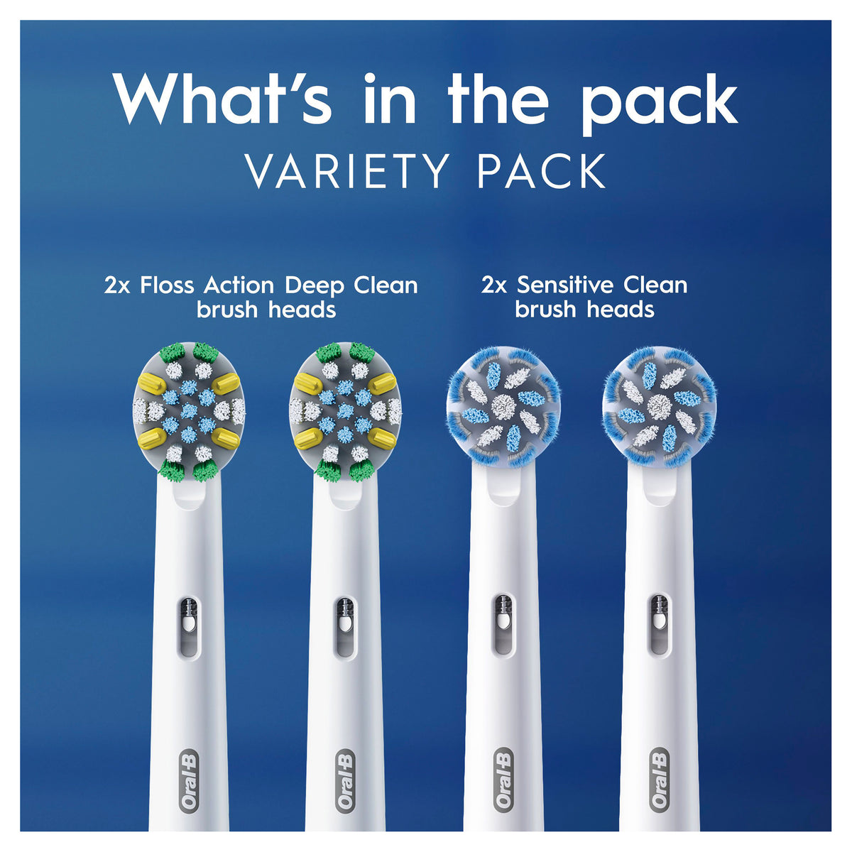 Oral-B Variaty (R) Wht 4pk