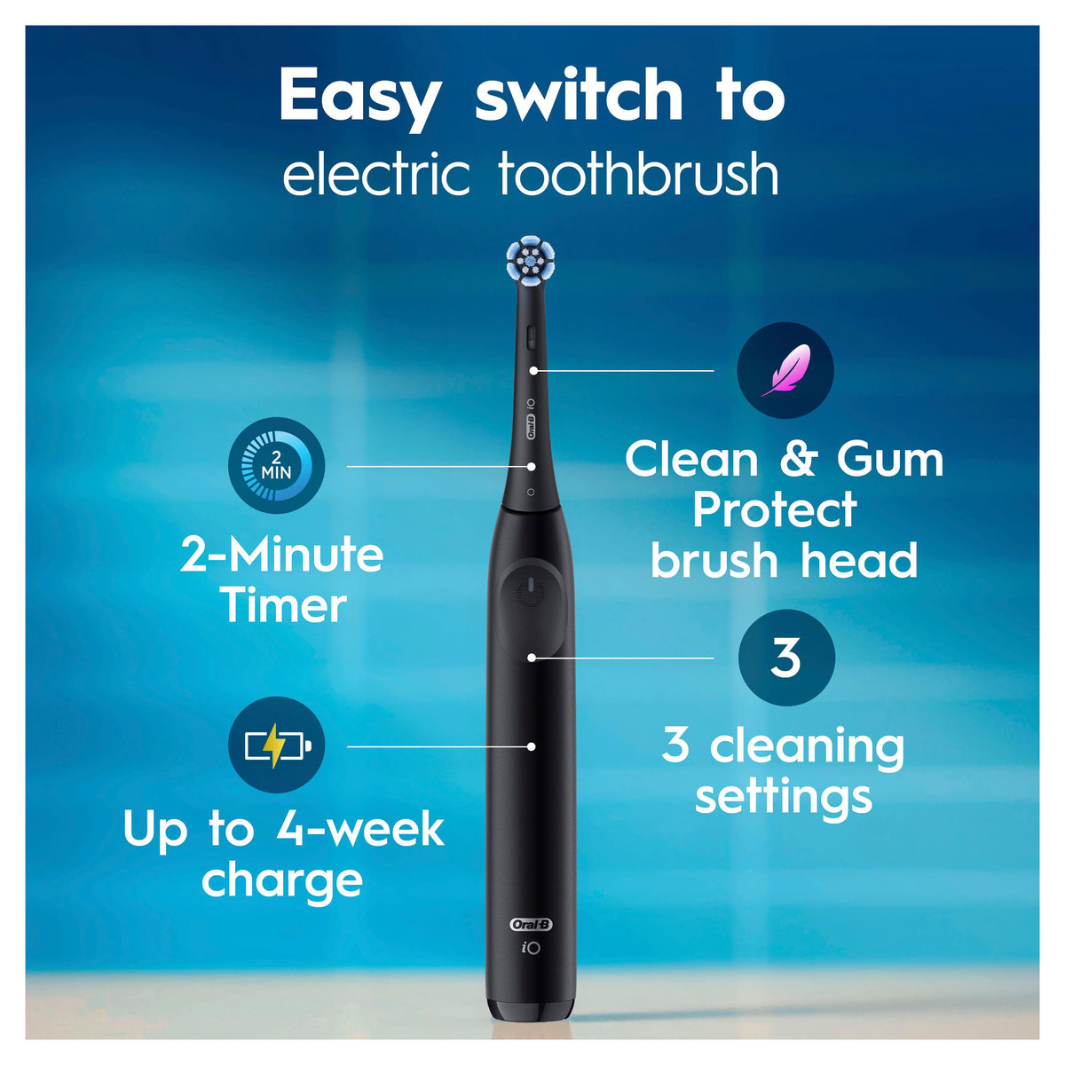Oral-B IO 2 Power Brush Blk