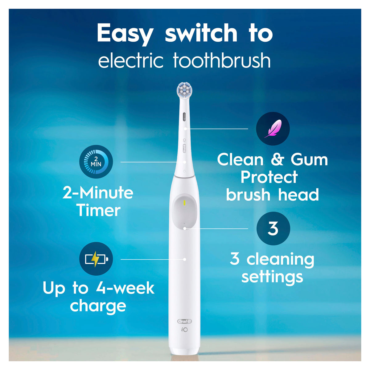 Oral-B Io 2 Power Brush White