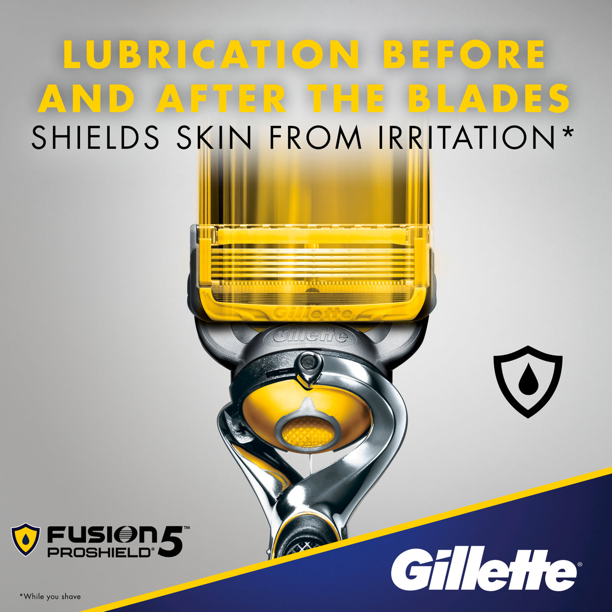 GILLETTE Fushion Proshield Razor 1
