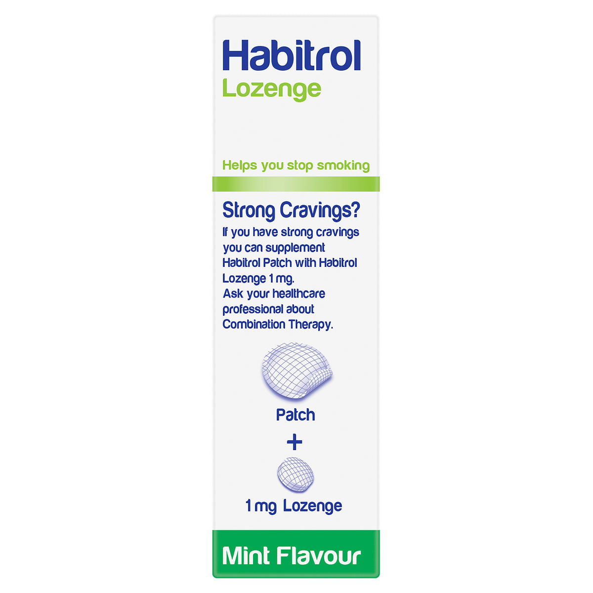 Habitrol Lozenges 1MG Mint 36 Pack