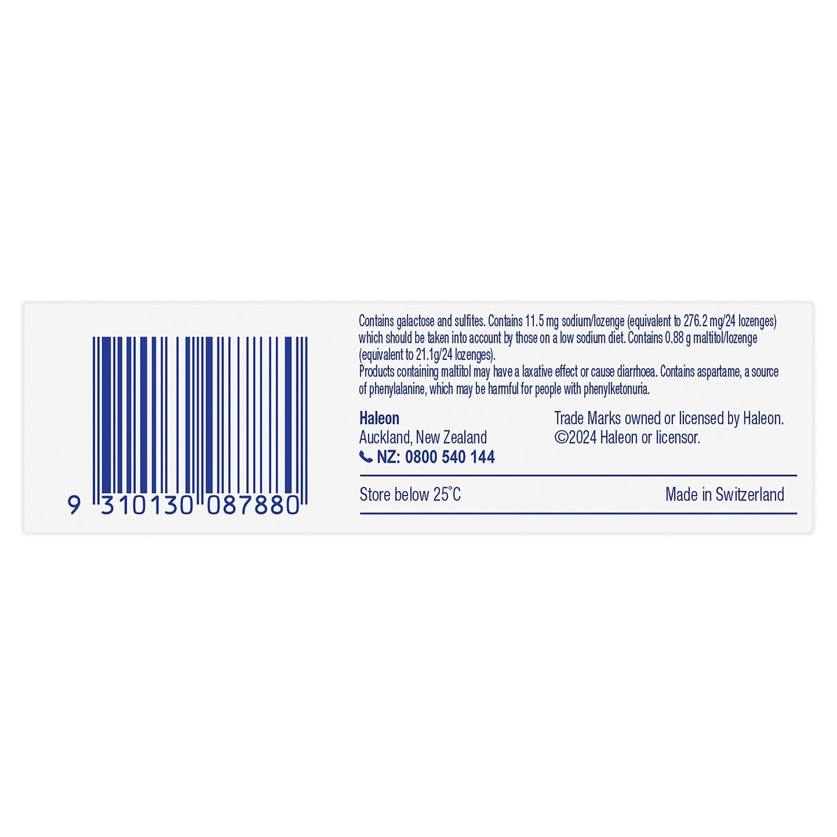 Habitrol Lozenges 1MG Mint 36 Pack
