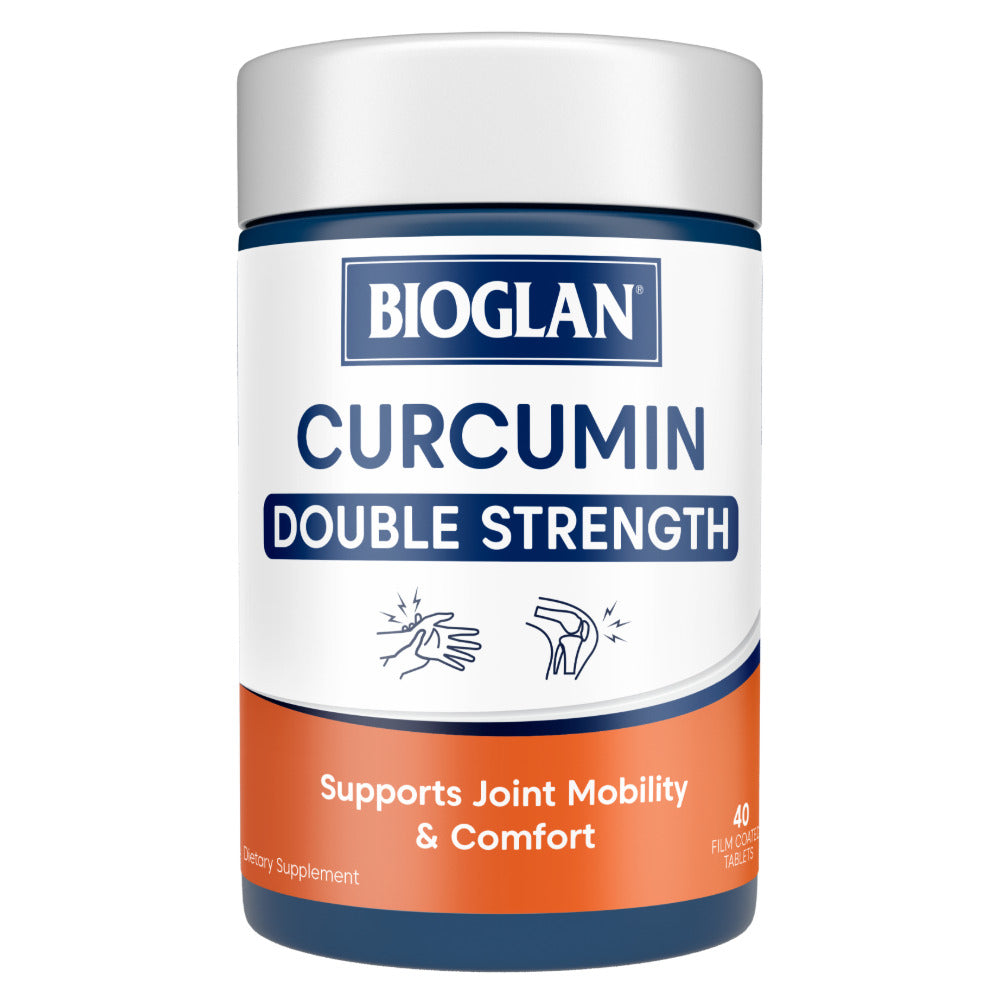 Bioglan Curcumin Double Strength 1200mg 40 Tablets