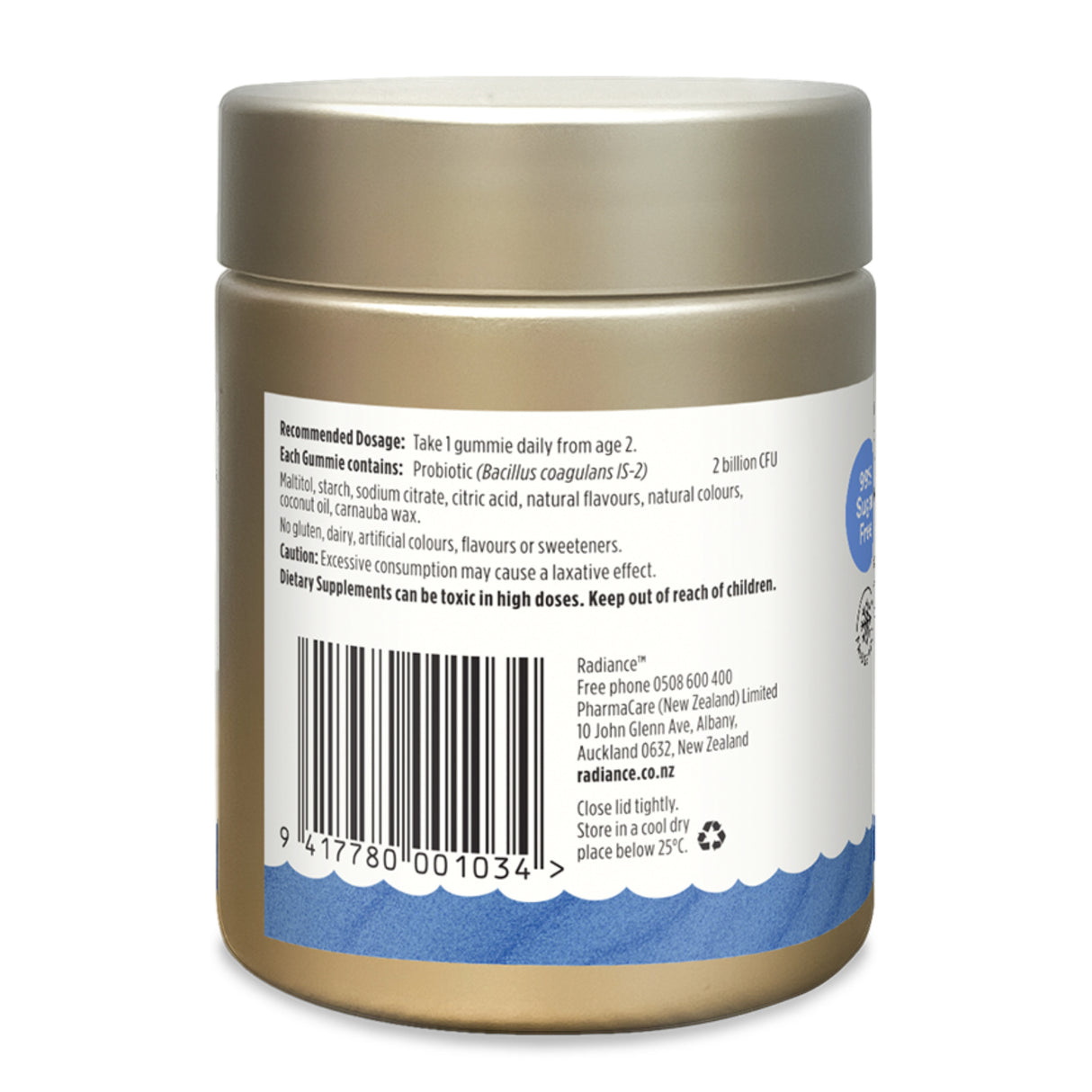 Radiance Kids Probiotic Gummies 45 Pack
