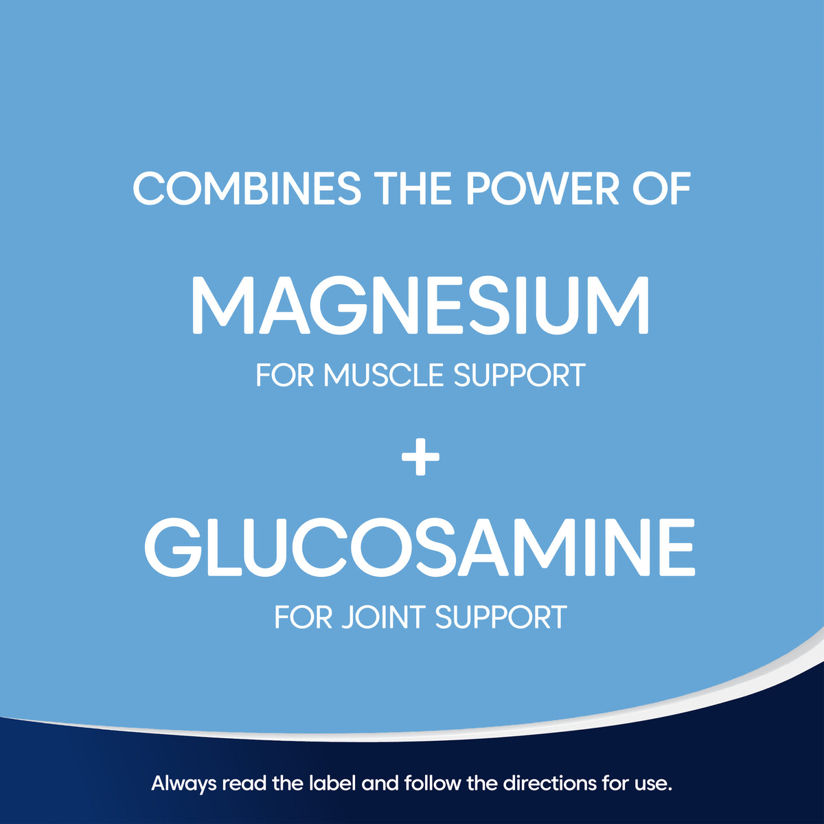 Bioglan Active Magnesium + Glucosamine 180 Tablets