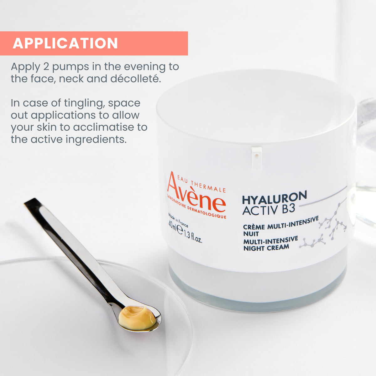 Avene Hyaluron Active B3 Multi-intensive Night Cream 40ml