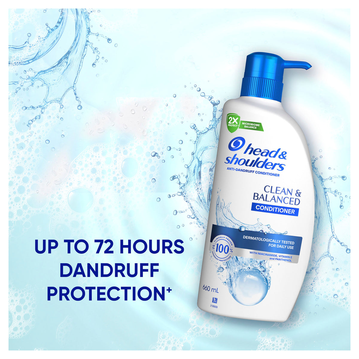 Head & Shoulders Clean & Balanced Conditioner 660ml