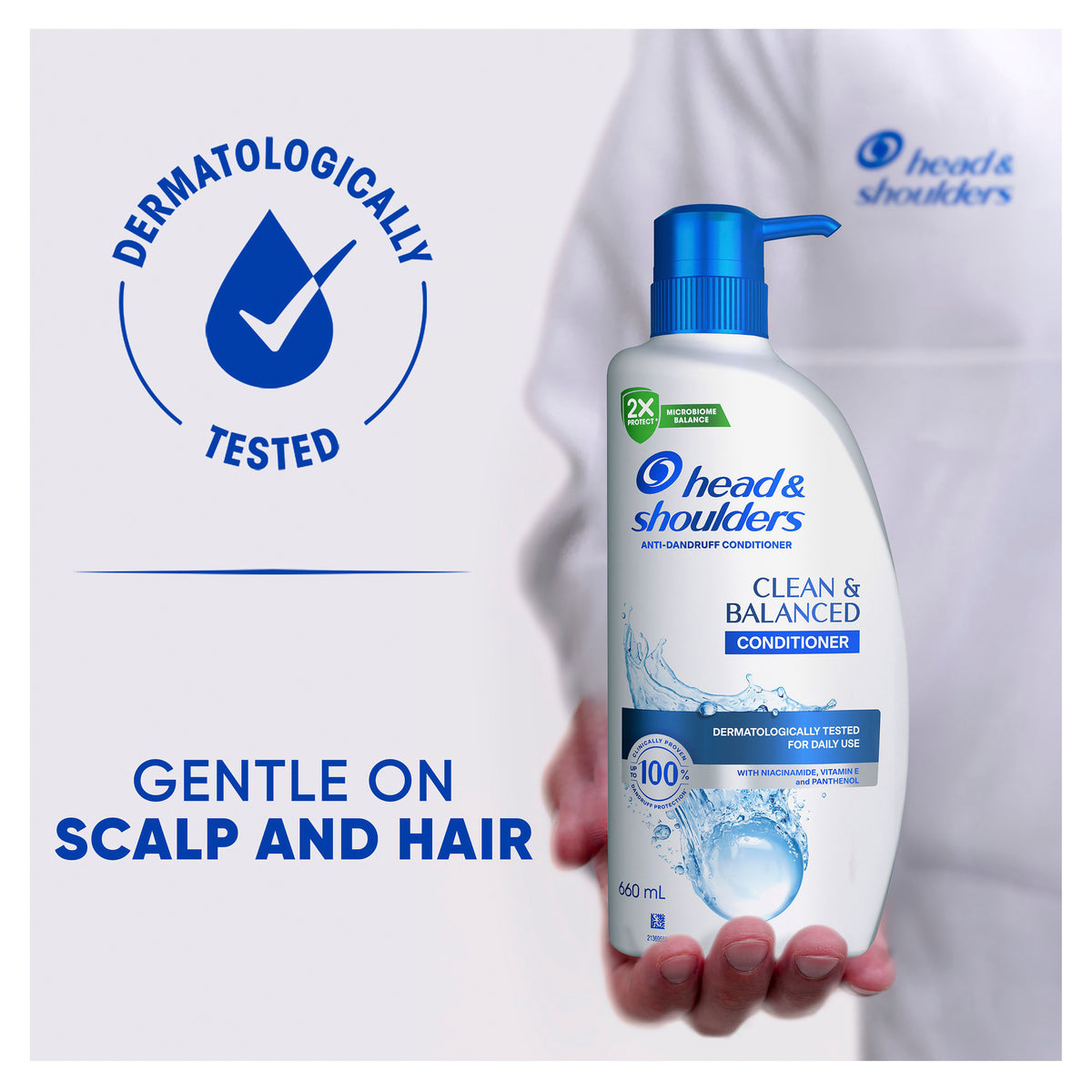 Head & Shoulders Clean & Balanced Conditioner 660ml