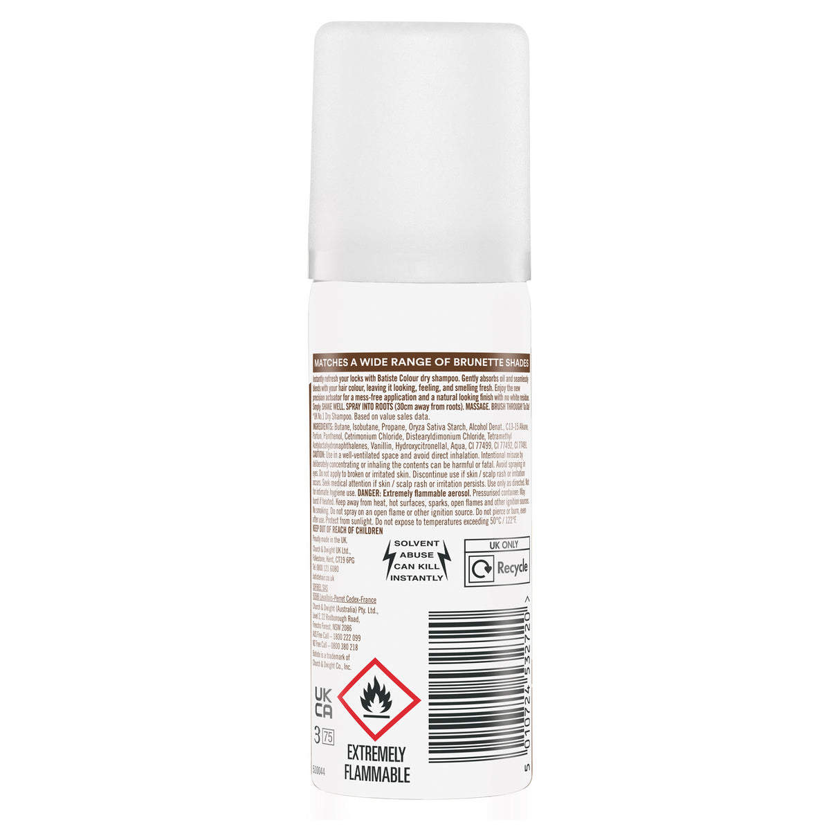 BATISTE Dry Shampoo Brunette 50ml