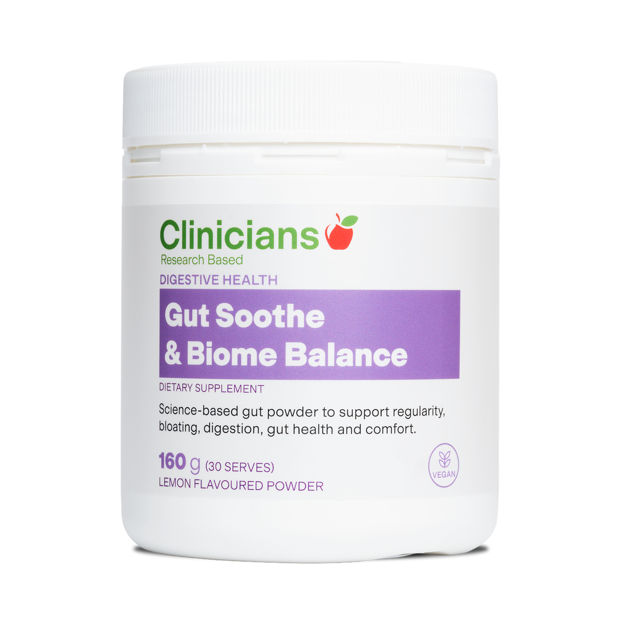 Clinicians Gut Soothe & Biome Balance Powder 160g