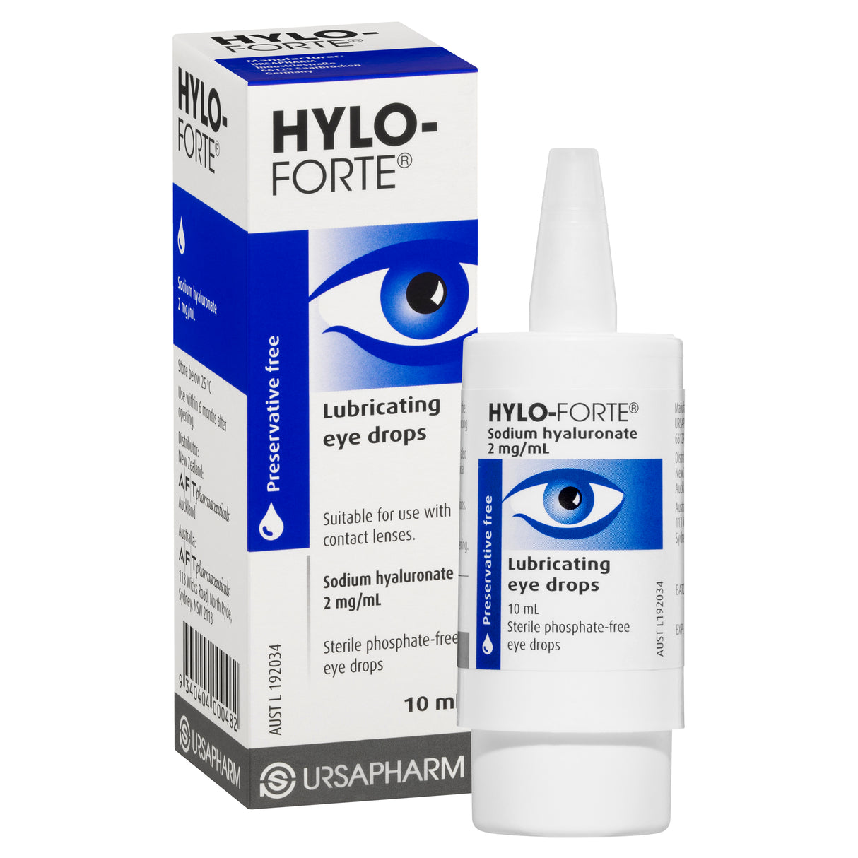 Hylo Forte Lubricating Eye Drops 10ml