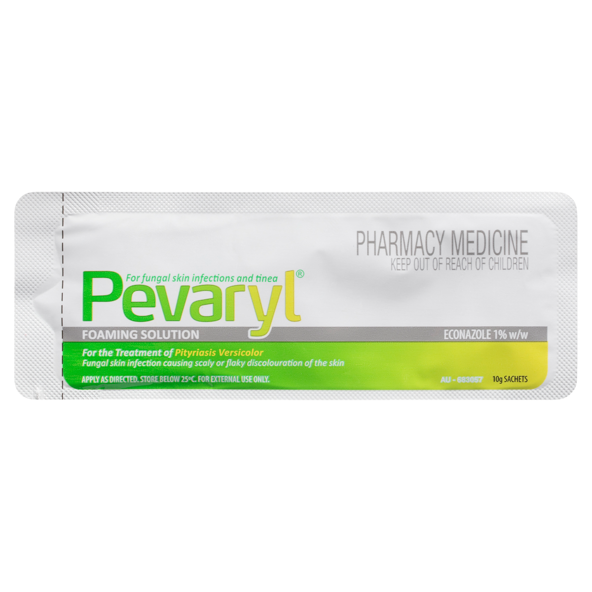 Pevaryl Anti-Fungal Foaming Solution 10 g