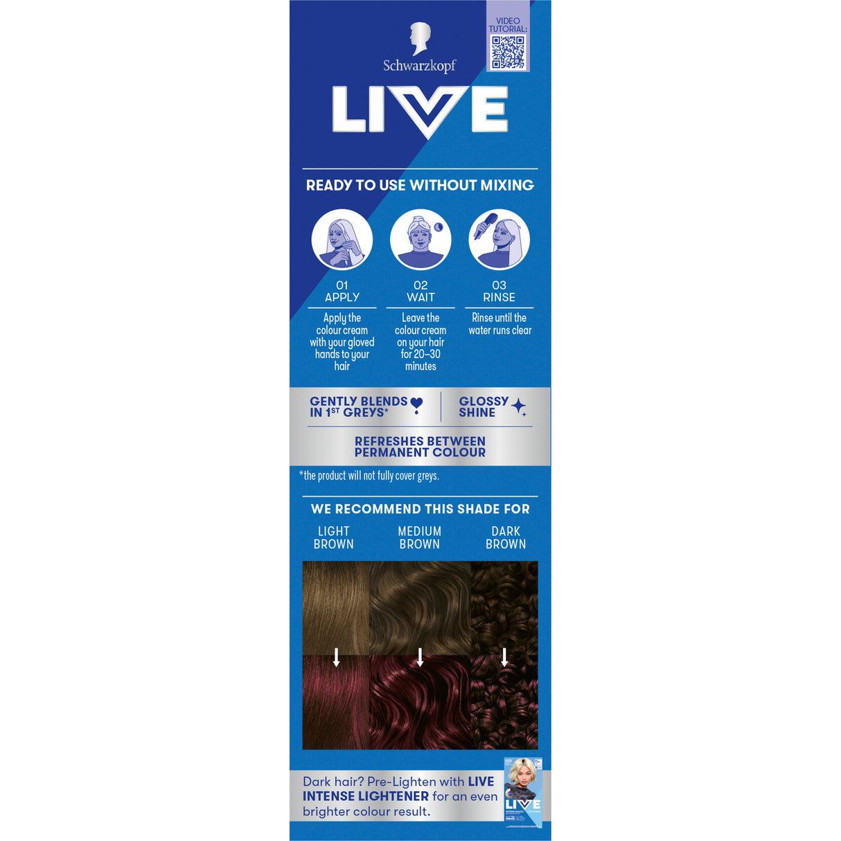 Schwarzkopf Live Colour Blueberry 75mL