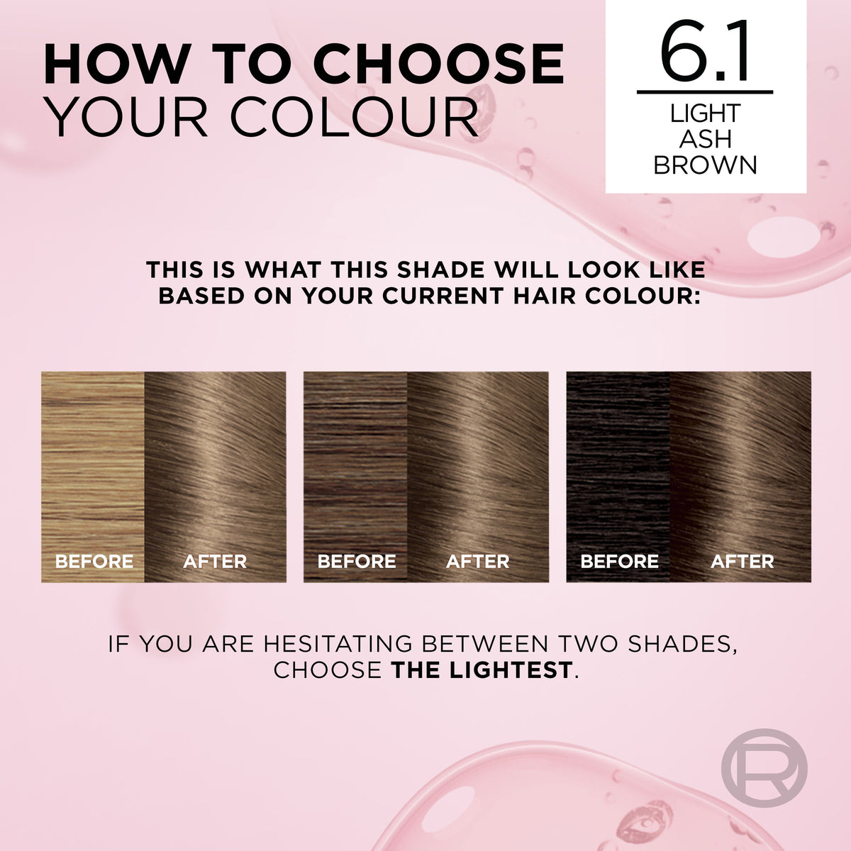 L'Oréal Paris Excellence Crème Permanent Hair Colour - 6.1 Light Ash Brown
