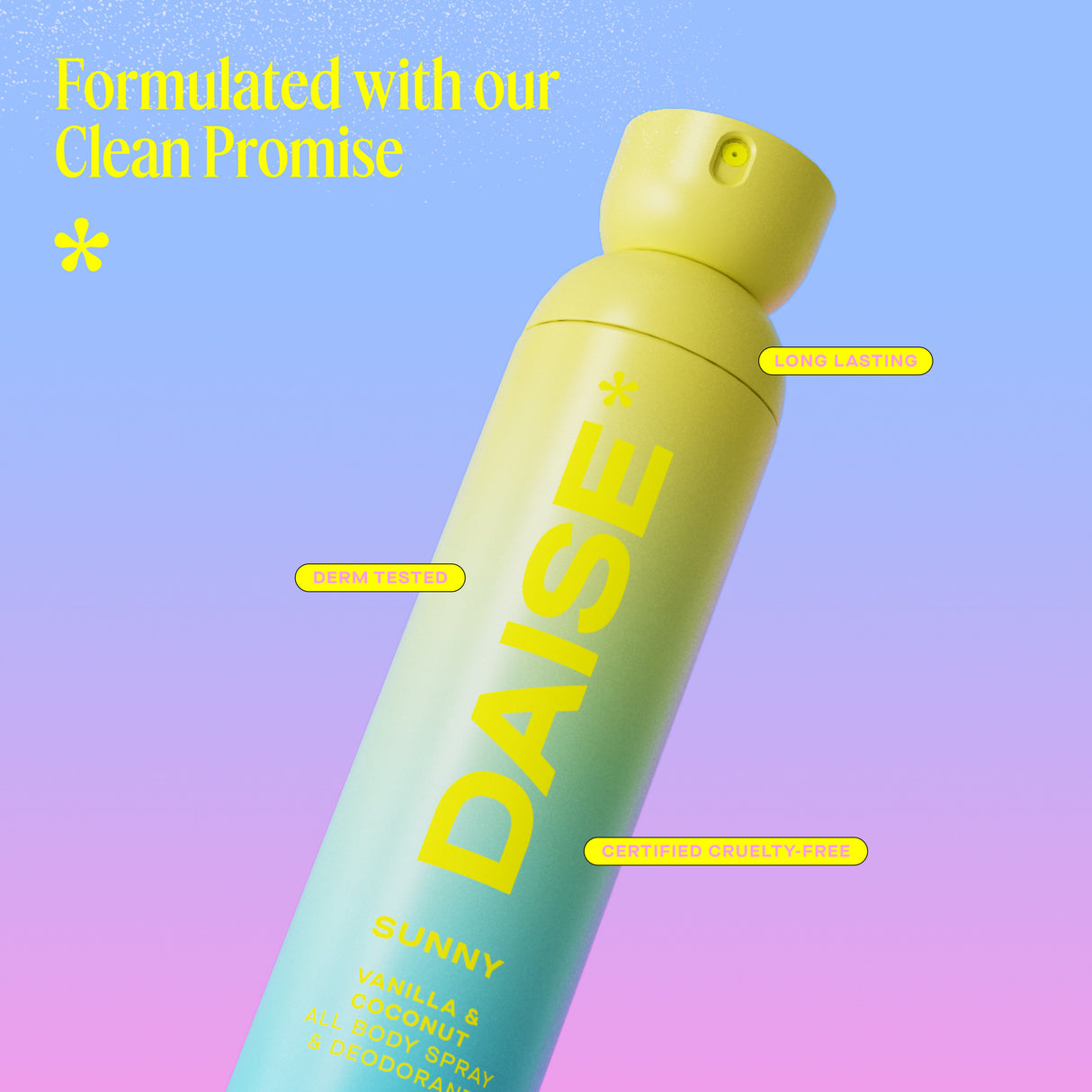 DAISE Sunny Full Body Deodorant Spray 120ml