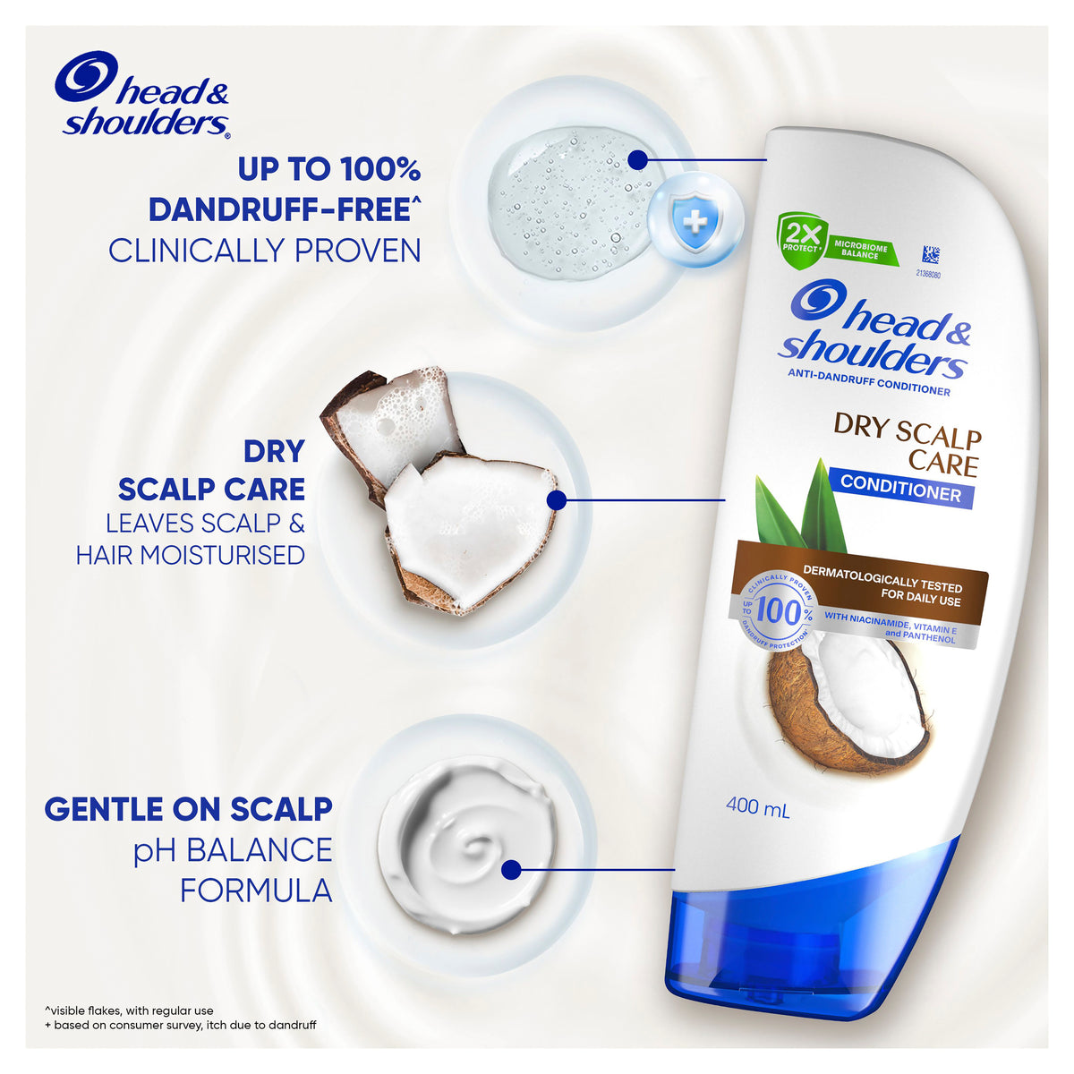 Head & Shoulders Dry Scalp Conditioner 400ml