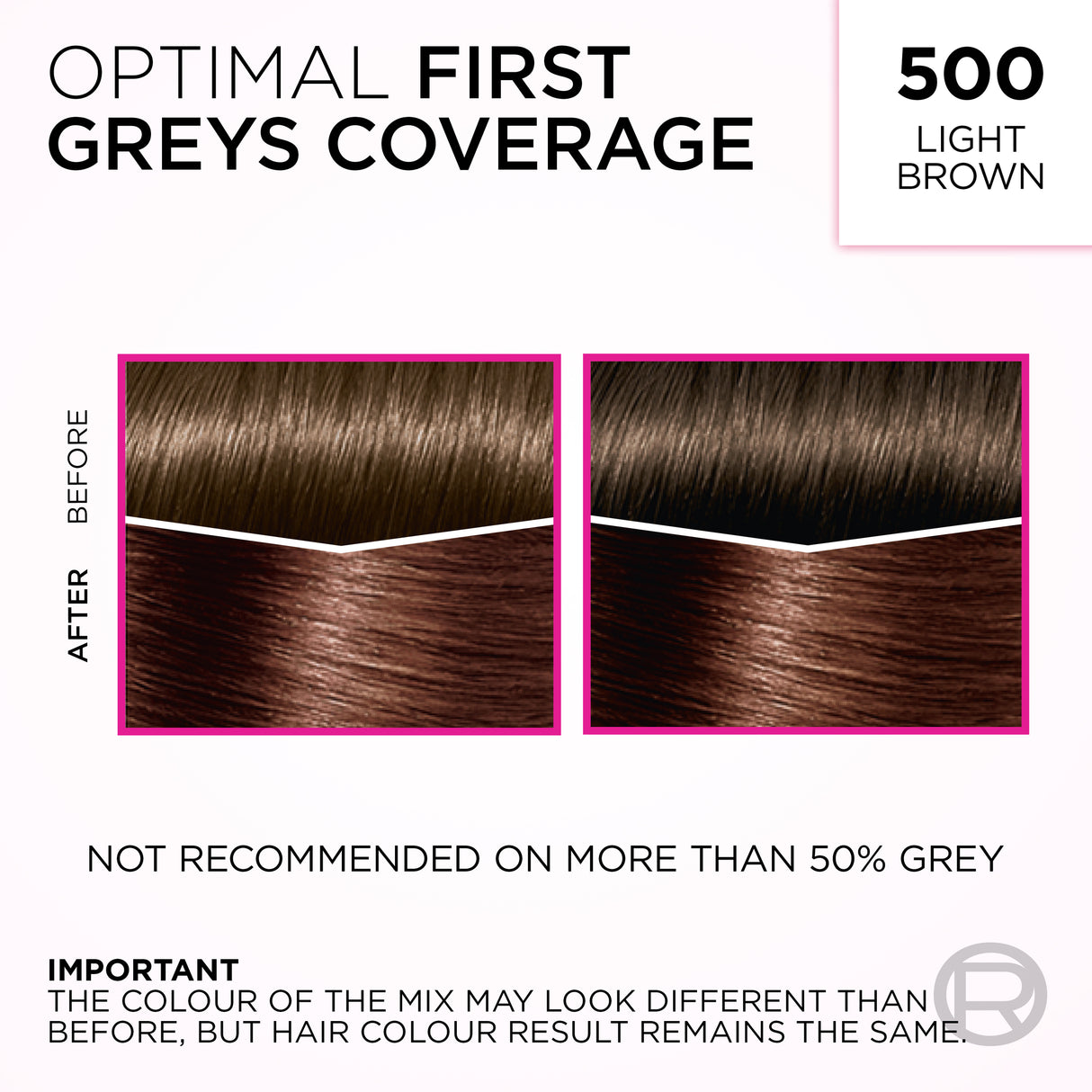 L'Oréal Paris Casting Crème Gloss Semi-Permanent Hair Colour - 500 Medium Brown (Ammonia Free)