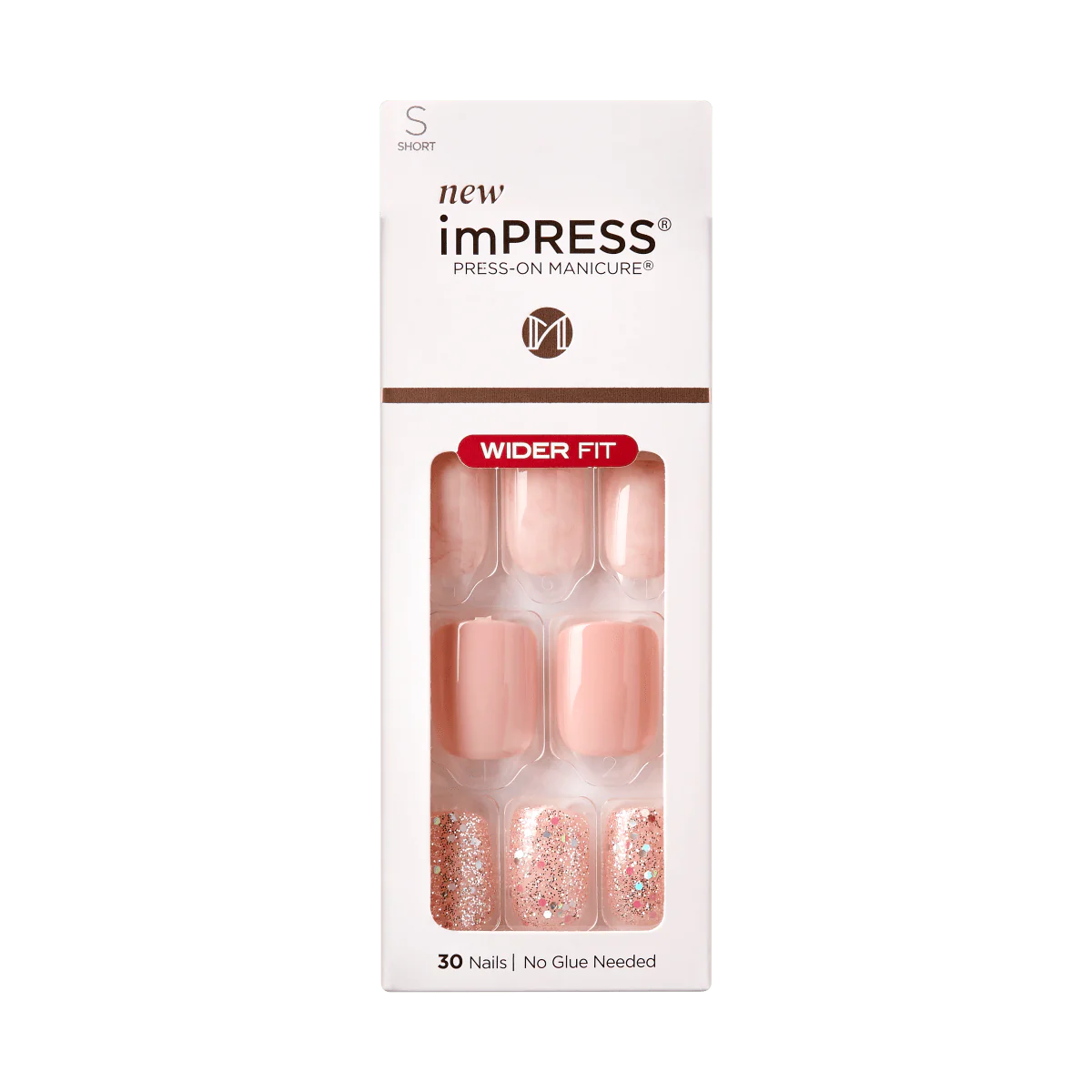 KISS ImPress PO Nails Wide Just A Dream 30s