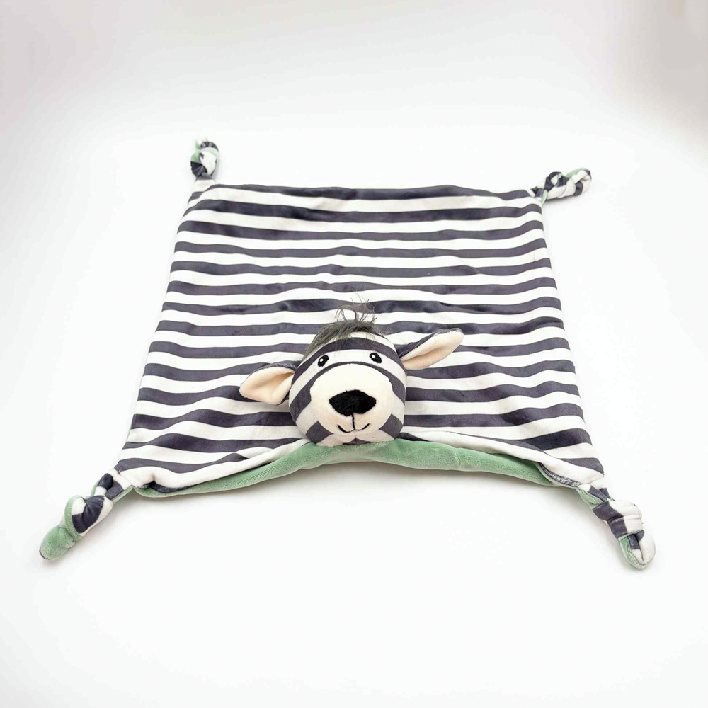 My Little Sprout Zebra Cuddle Comforter