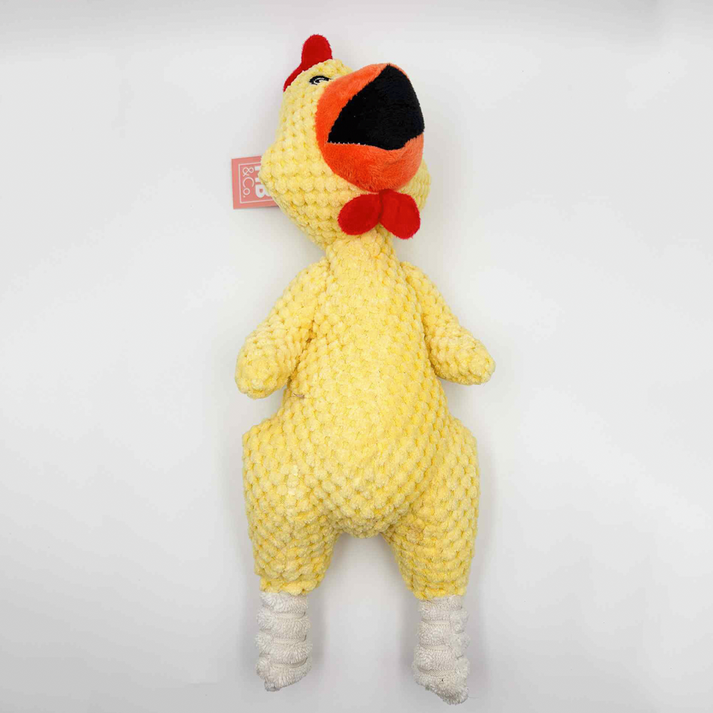 HB&Co Pet Toy Plushie Chicken Assorted