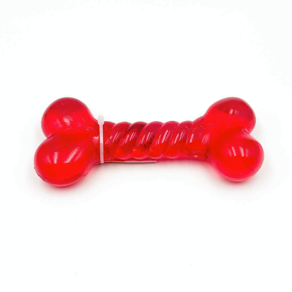 HB&Co Pet Toy Silicone Bone Assorted