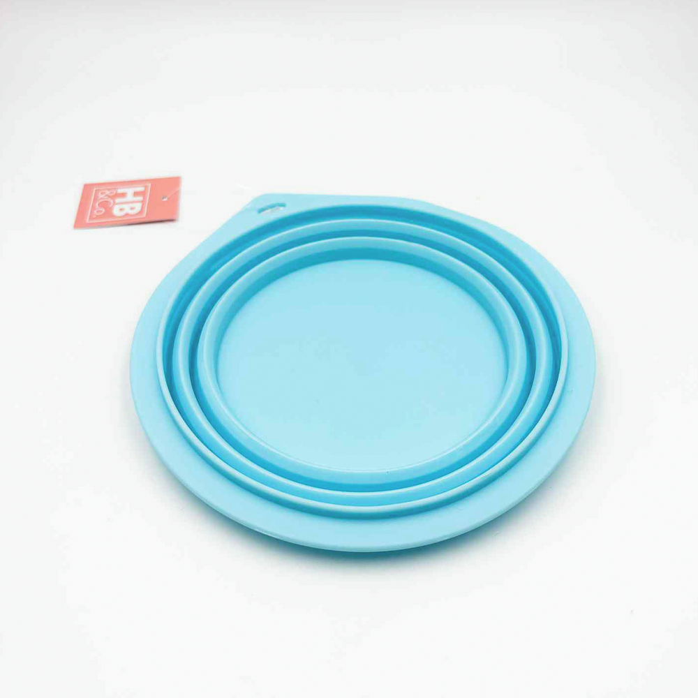 HB&Co Pet Portable Water Bowl 500ml Assorted