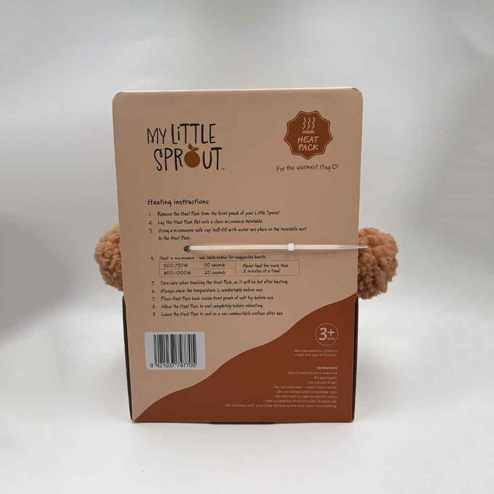 My Little Sprout Plush Bear Heat Pack