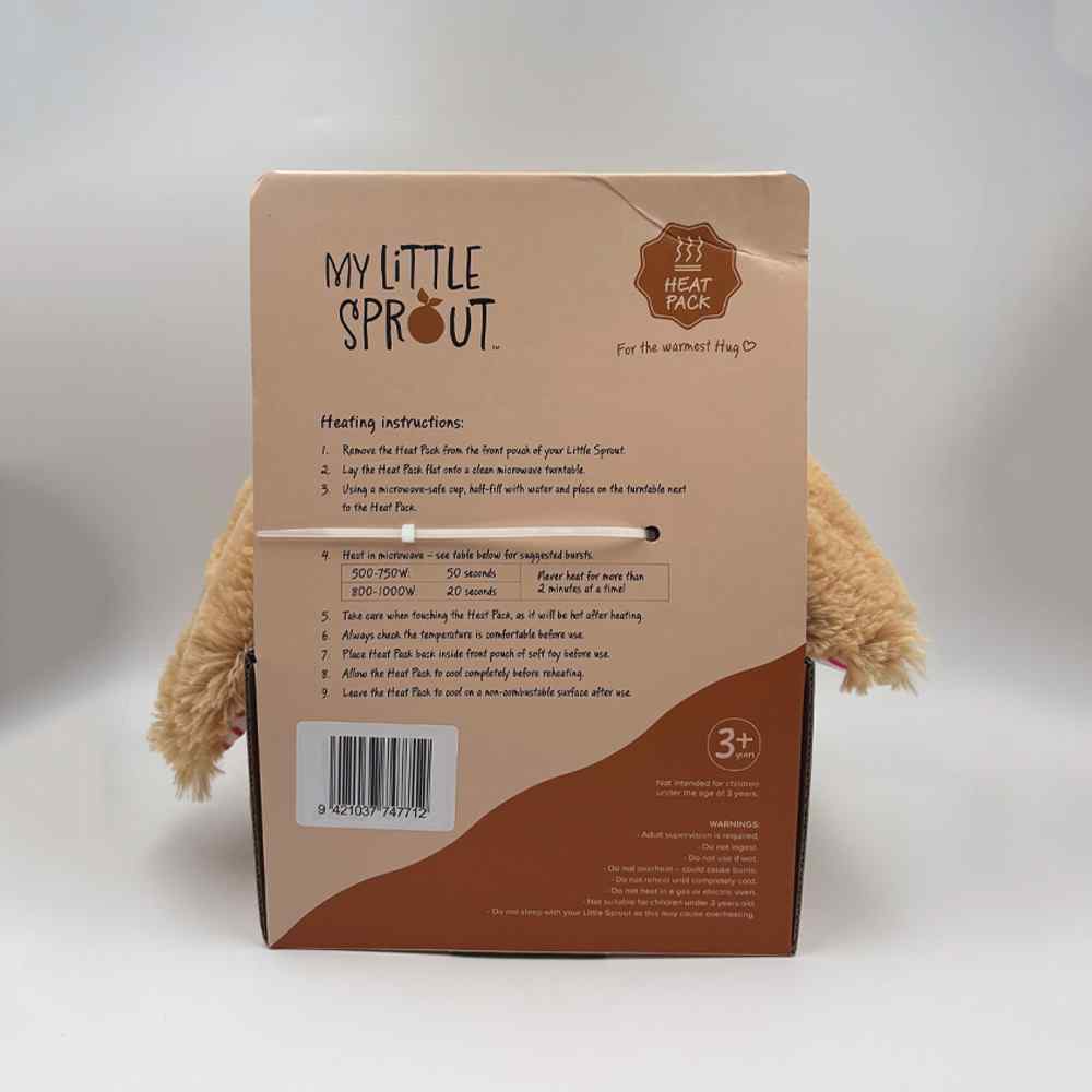 My Little Sprout Plush Bunny Heat Pack