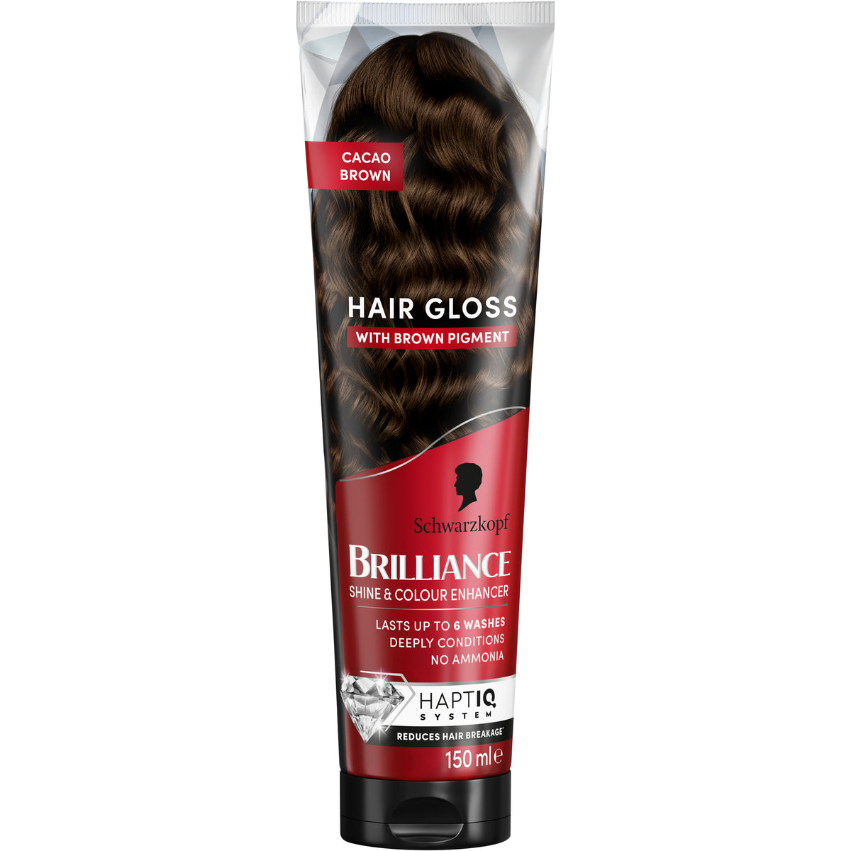 Schwarzkopf Brilliance Gloss Cacao Brown 150ml