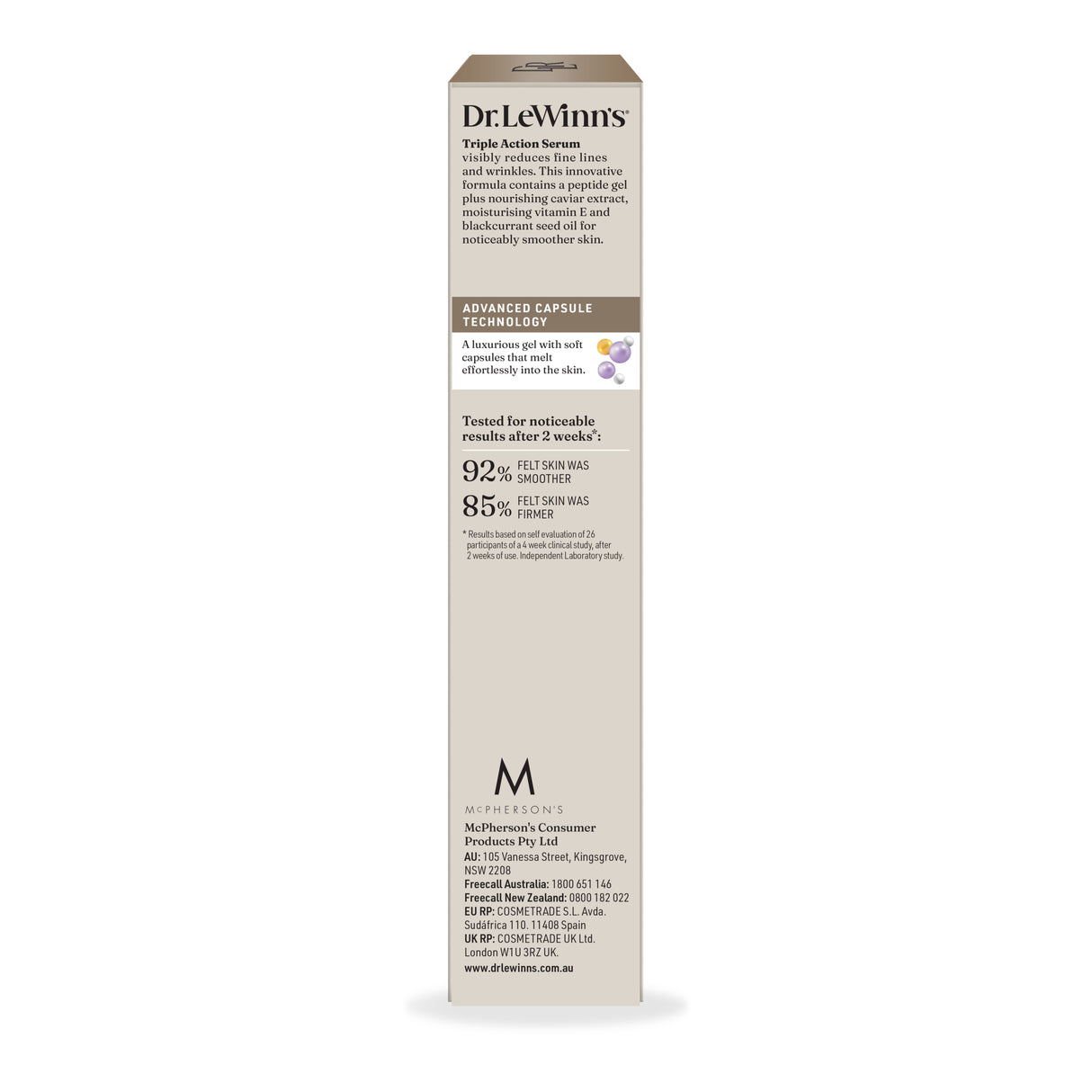 Dr. Lewinn's Line Smoothing Complex S8 Triple Action Defence 30g