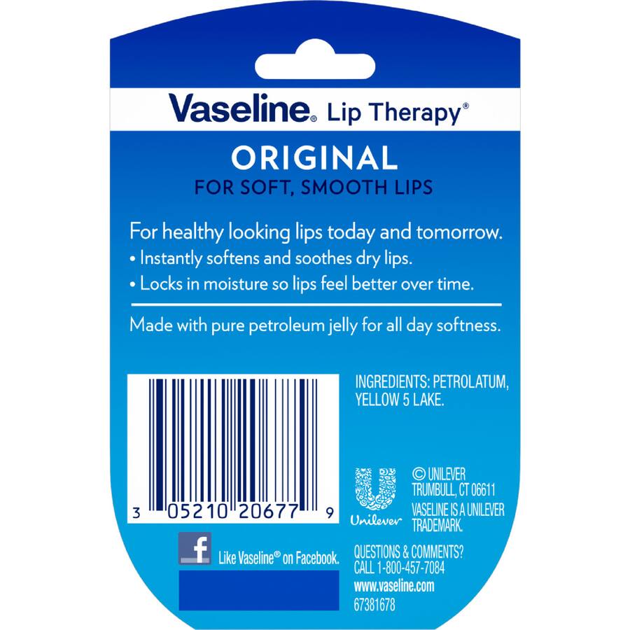 Vaseline Lip Therapy Original 7g