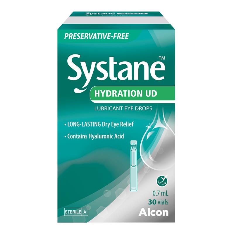 Systane Hydration Eye Drops Unit Dose 30 Pack 0.7 mL