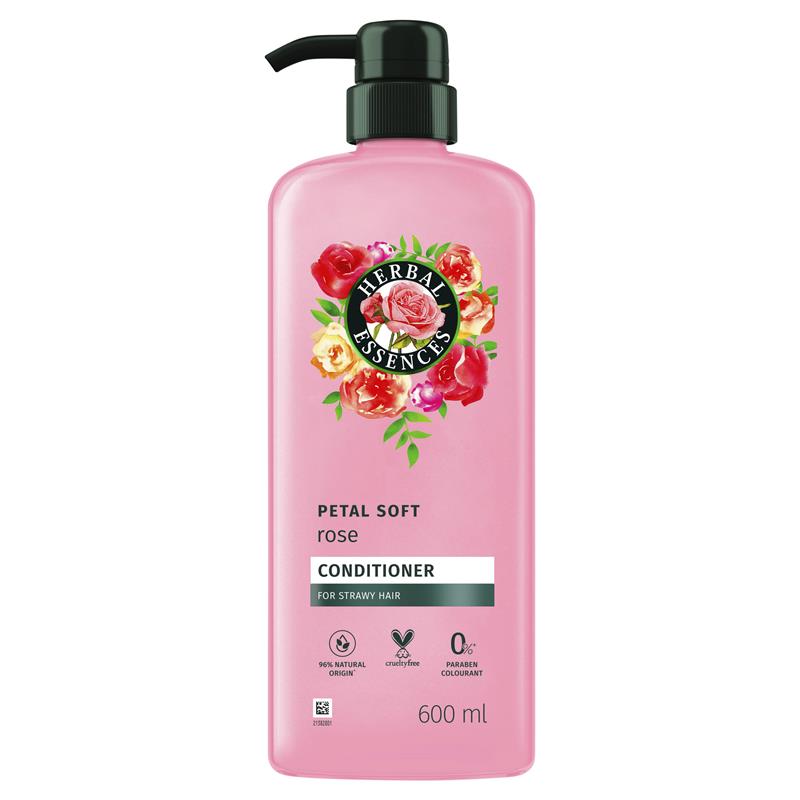 HERBAL ESSENCES Petal Soft Conditioner Rose 600ml