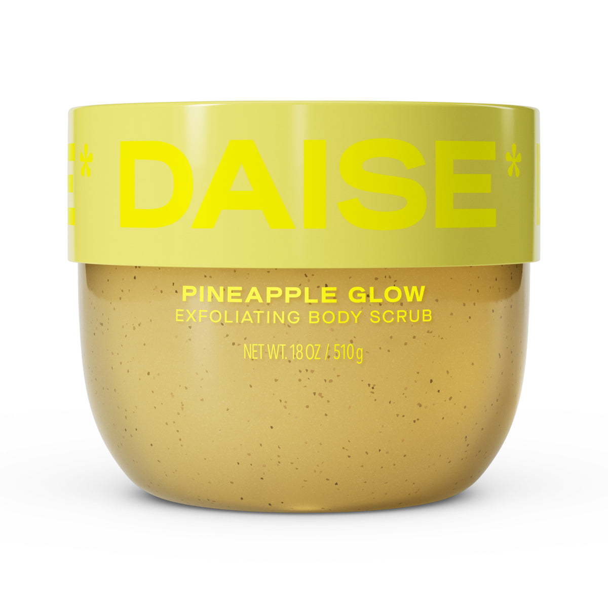 DAISE Exfoliating Body Scrub in Pineapple Glow, 18 oz/510 g