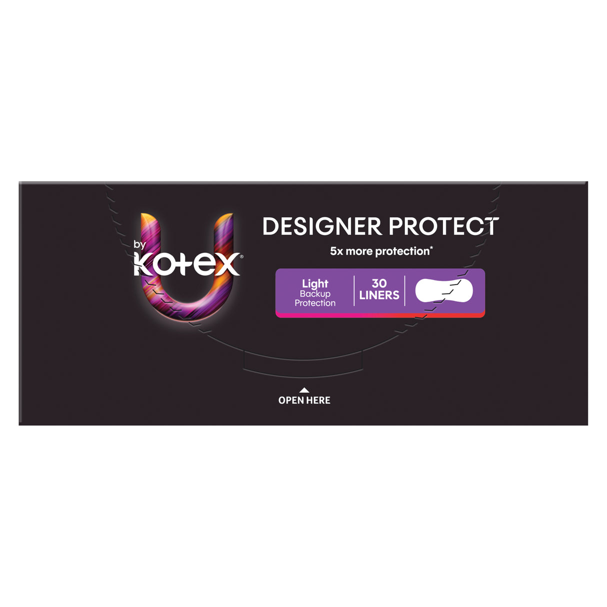 U by Kotex Designer Series Liners 30 Pack