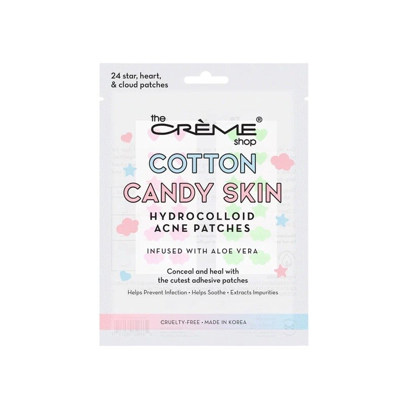 The Creme Shop Acne Patches Cotton Candy Skin Hydrocolloid 24s