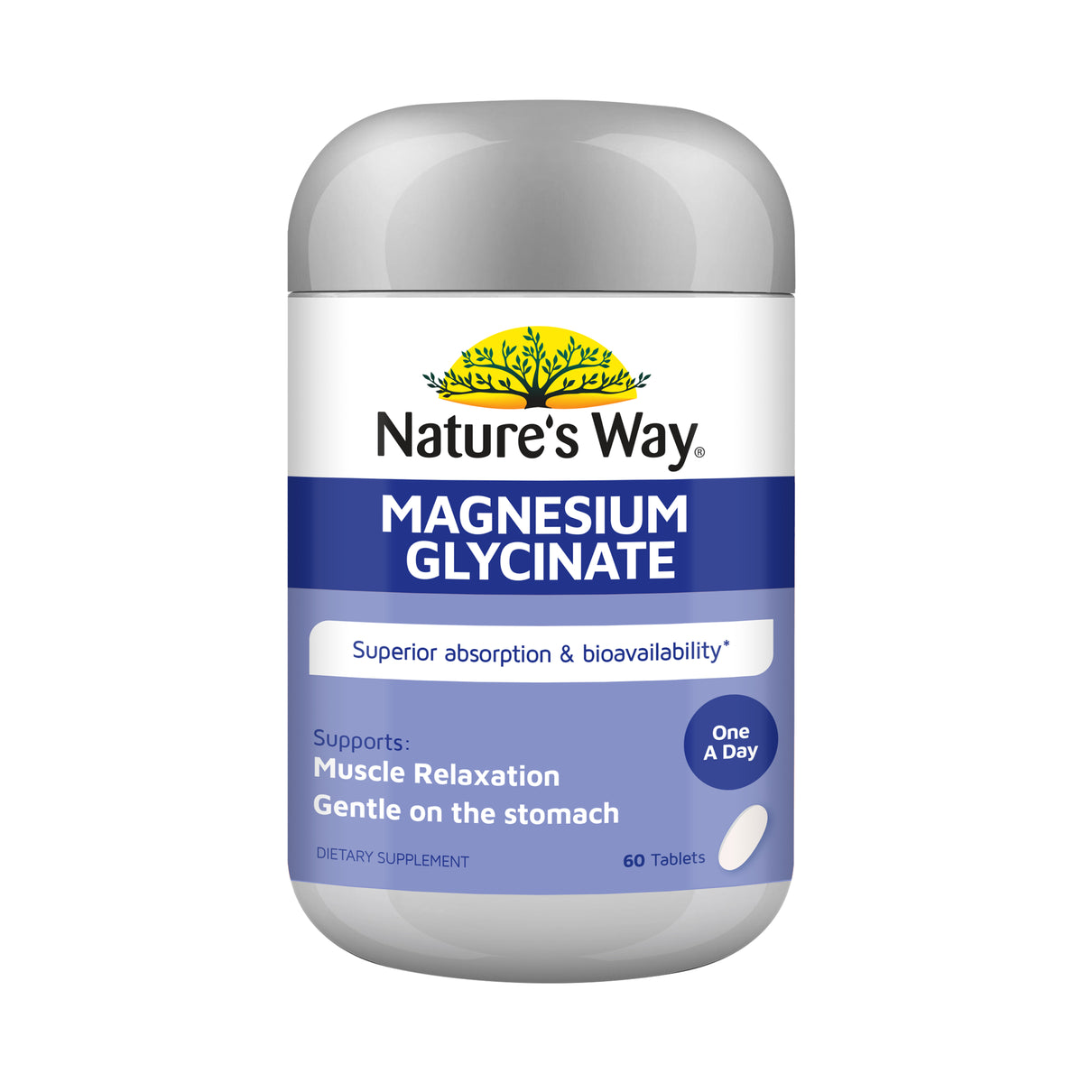 NATURES WAY Mg Glycinate Tabs 110s