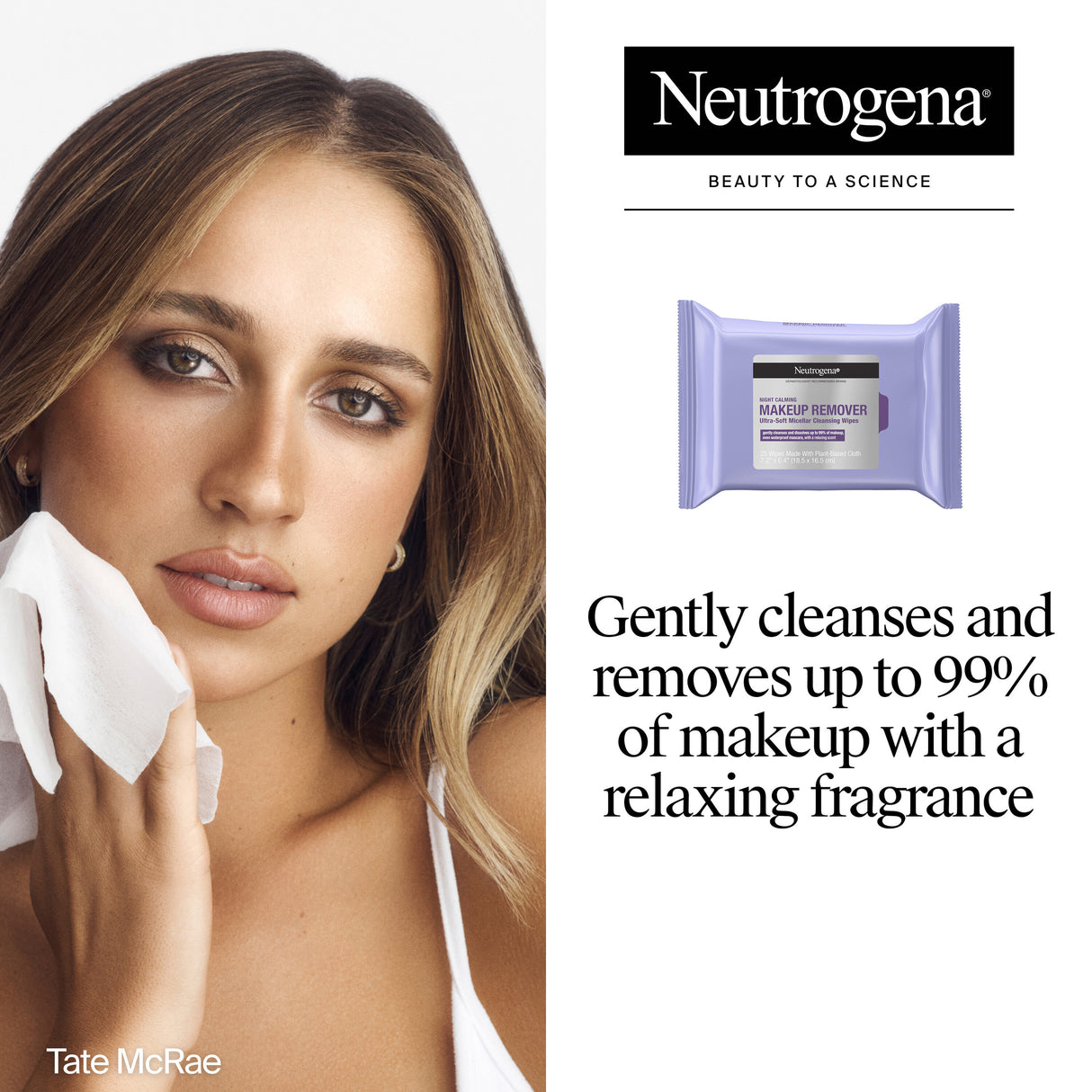 NEUTROGENA Night Calm Wipes Tpl Pack 1ea