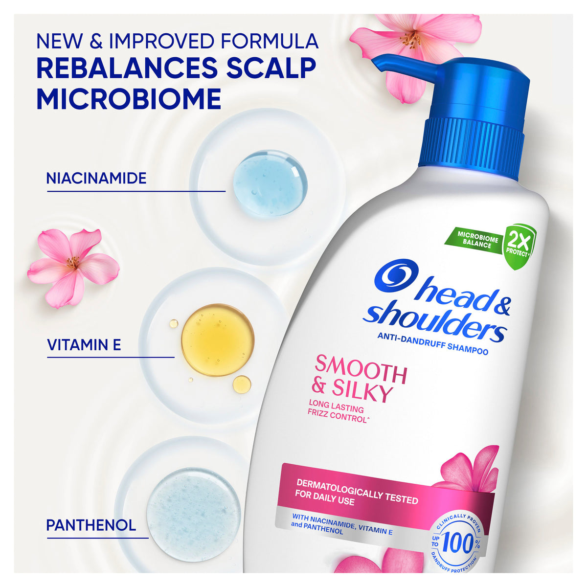 Head & Shoulders Smooth & Silky Shampoo 660ml