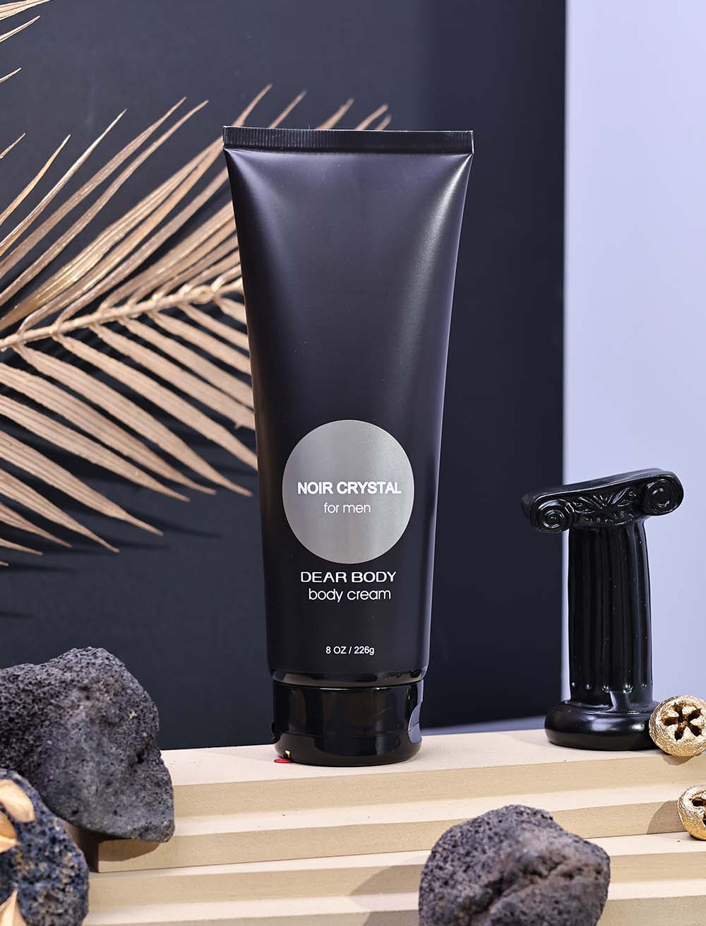 Dear Body Noir Crystal Body Cream 226g