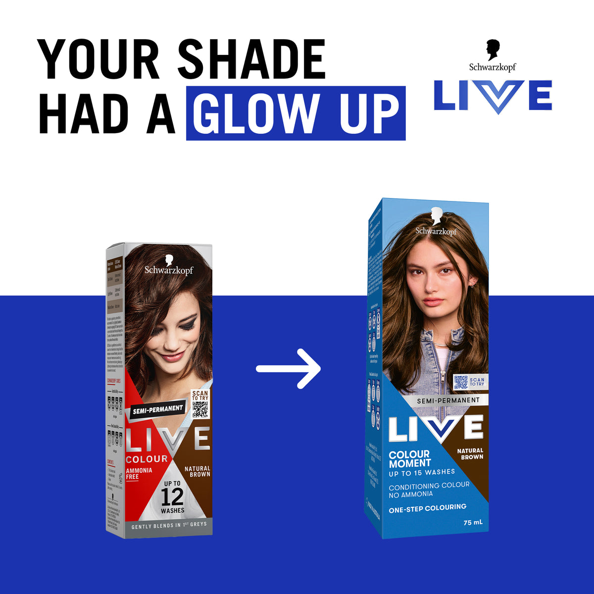 Schwarzkopf Live Color Baseline Natural Brown