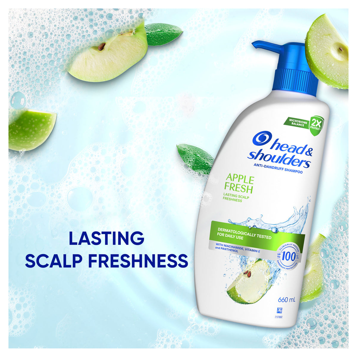 Head & Shoulders Apple Fresh Shampoo 660ml