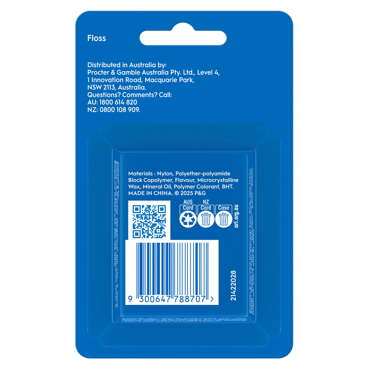 Oral-B Satin Tape Mint 25m