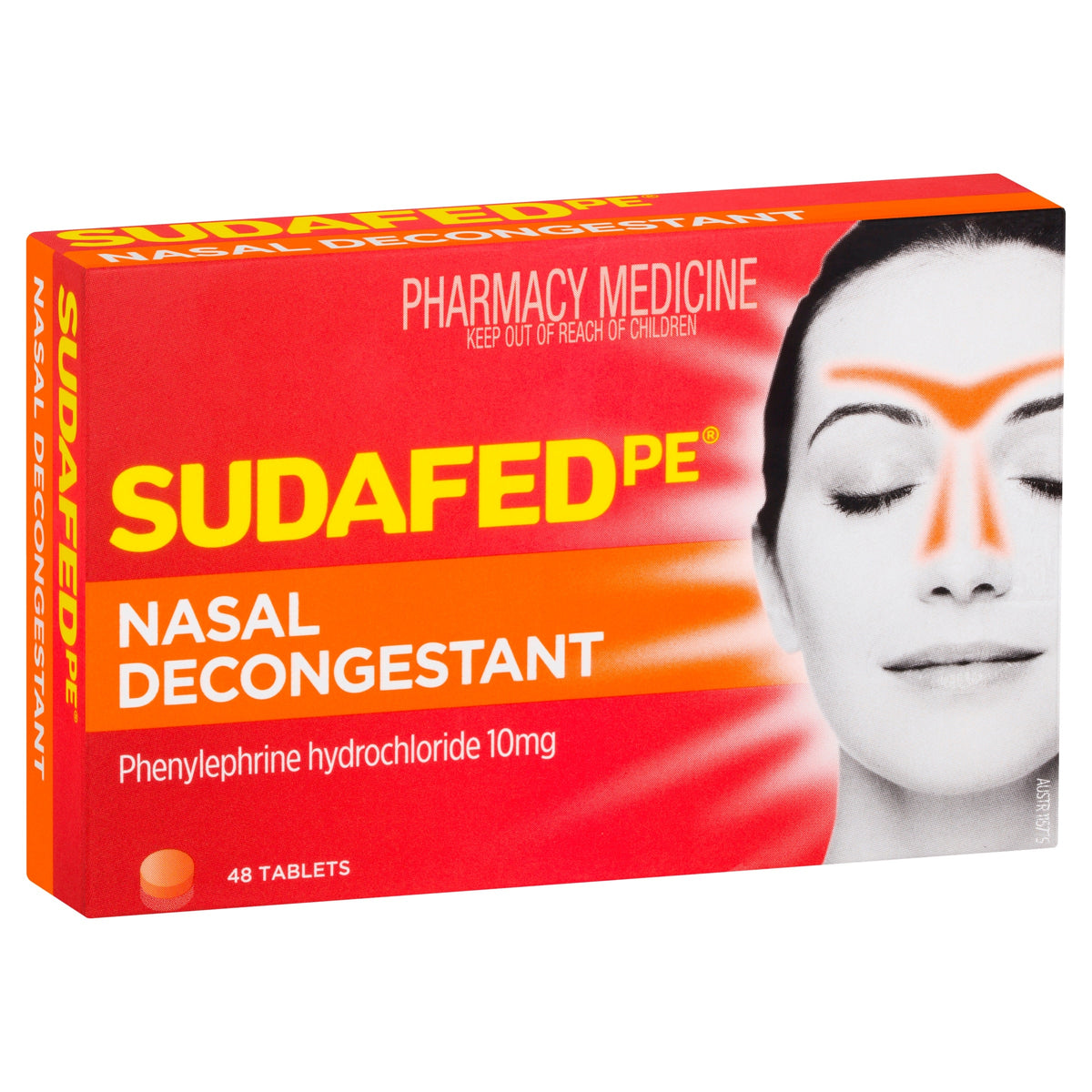 Sudafed PE Nasal Decongestant Tablets 48 Pack