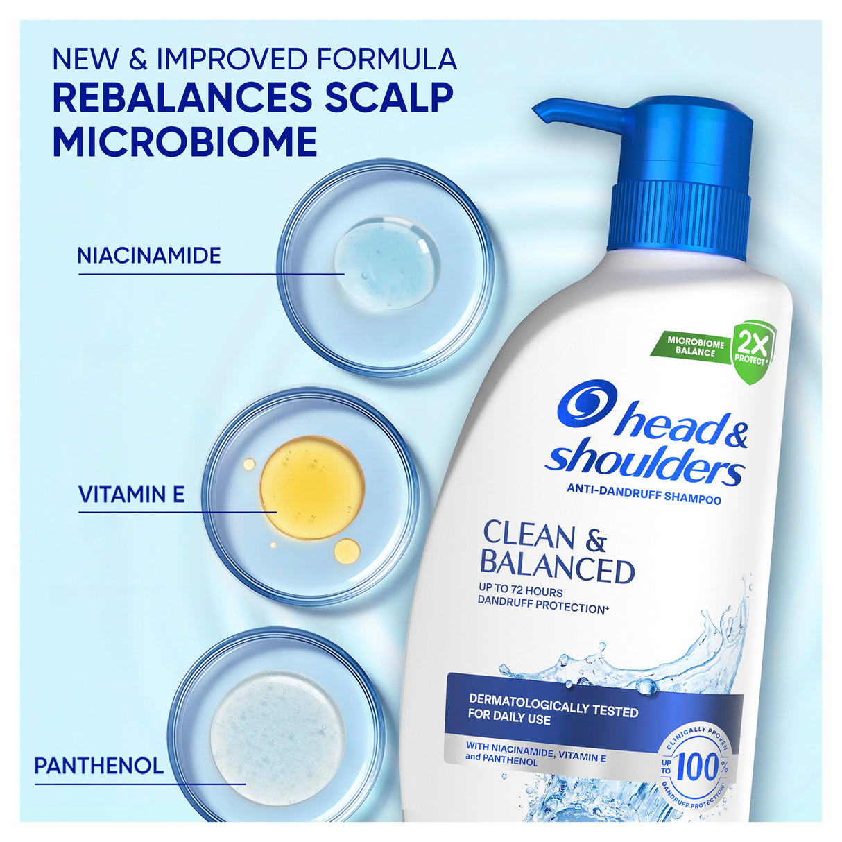 Head & Shoulders Clean & Balanced Shampoo 660ml