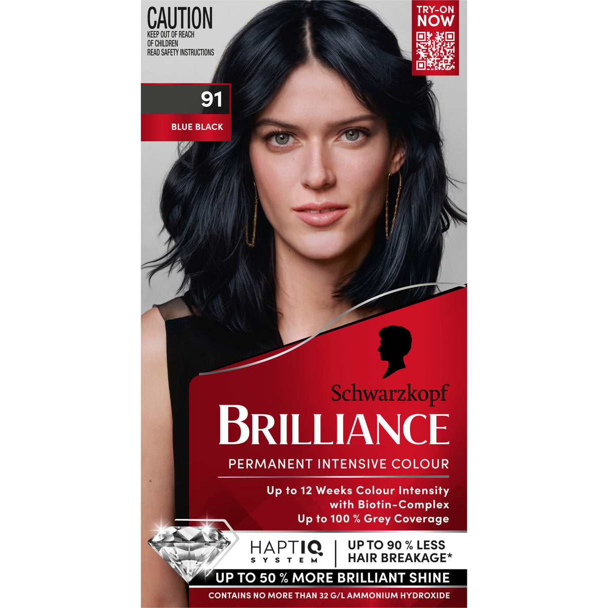 Schwarzkopf Brilliance 91 Blue Black