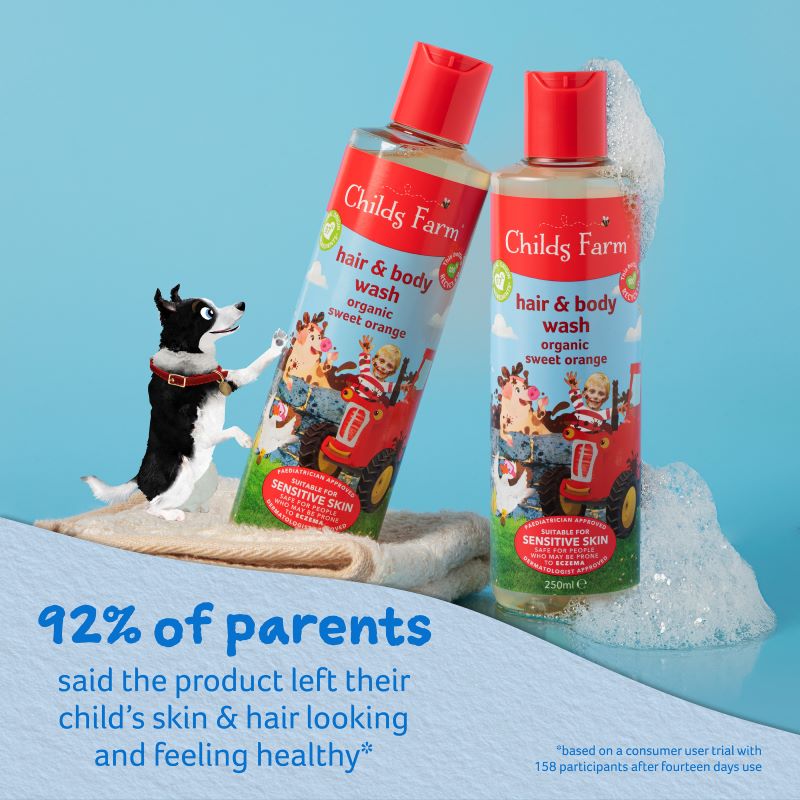 Childs Farm Hair & Body Wash Sweet Orange 250ml
