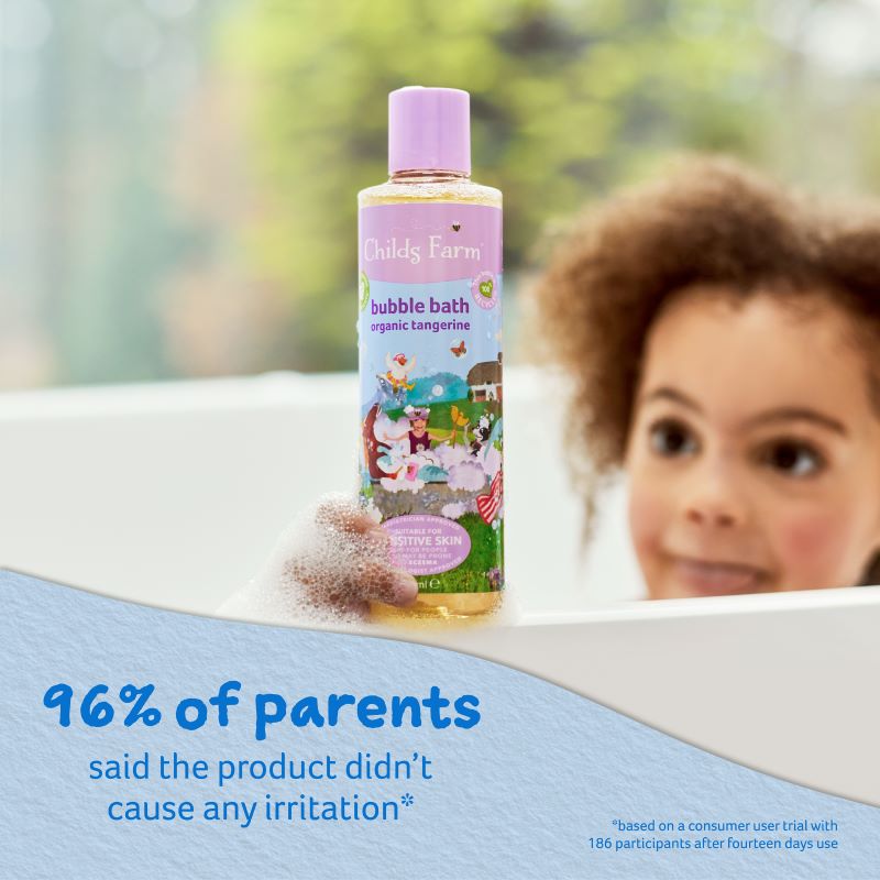 Childs Farm Baby Bubble Bath Organic Tangerine 250ml