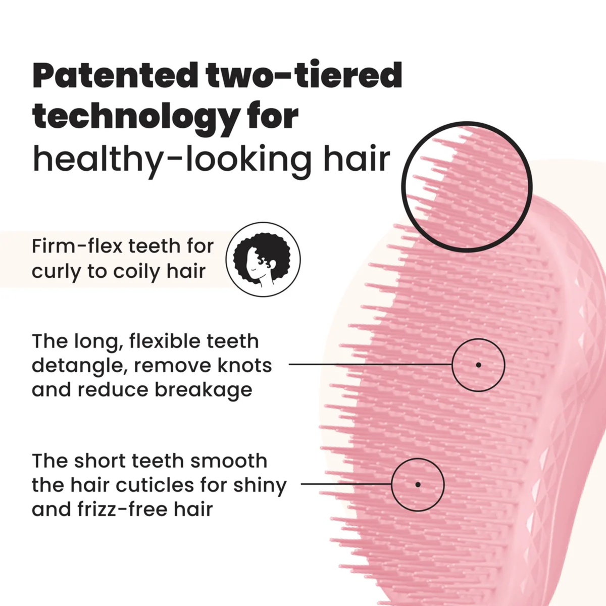 Tangle Teezer Thick & Curly Dusky Pink