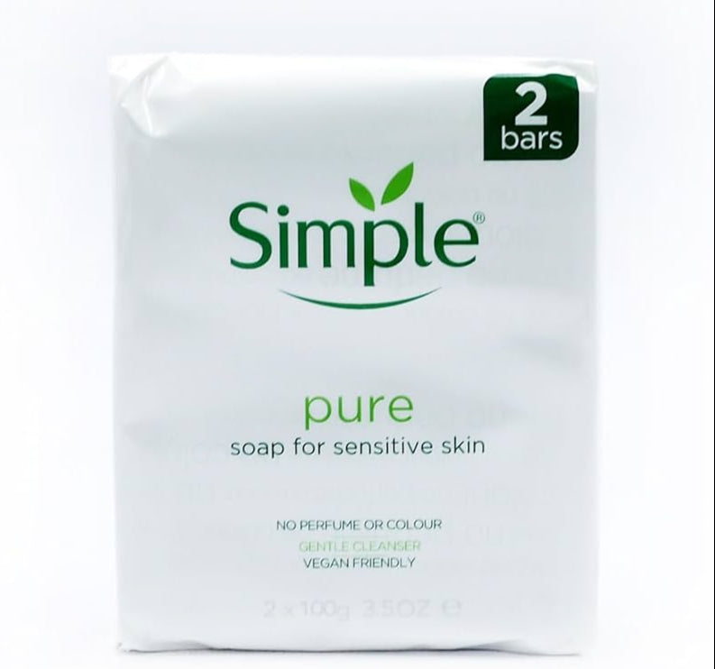 Simple Pure Soap for Sensitive Twin 100g
